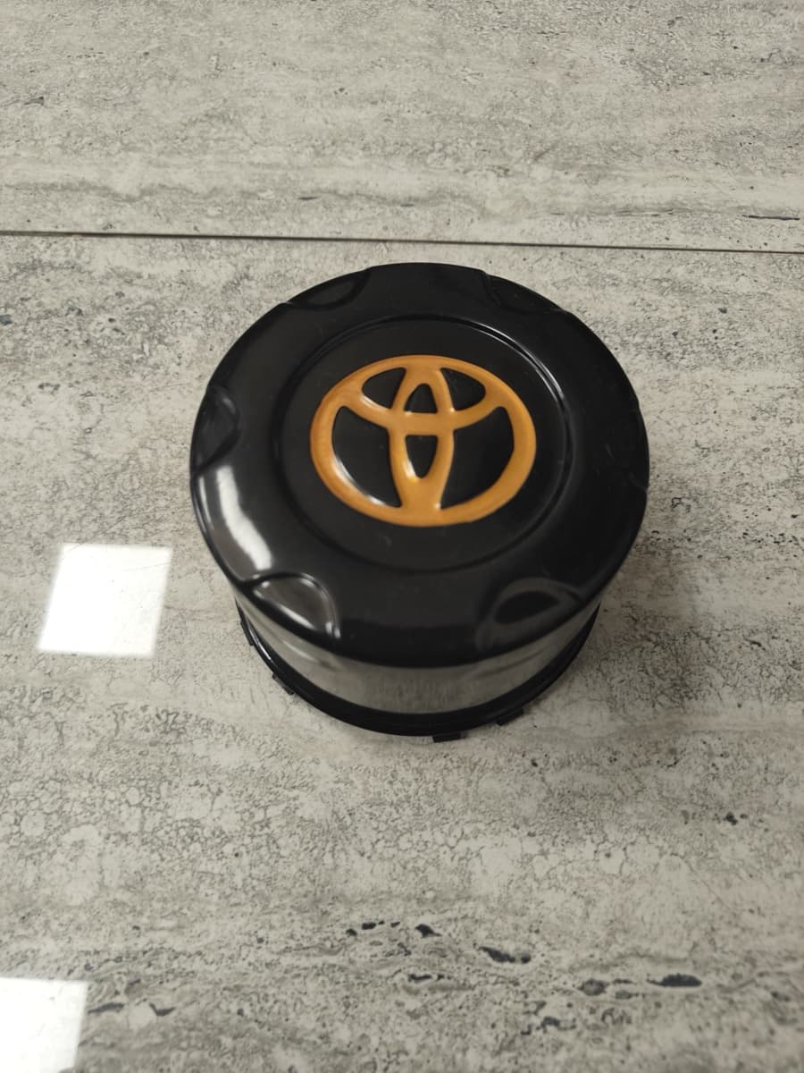 Wheel Cup – Toyota (Matte Black Aluminium)