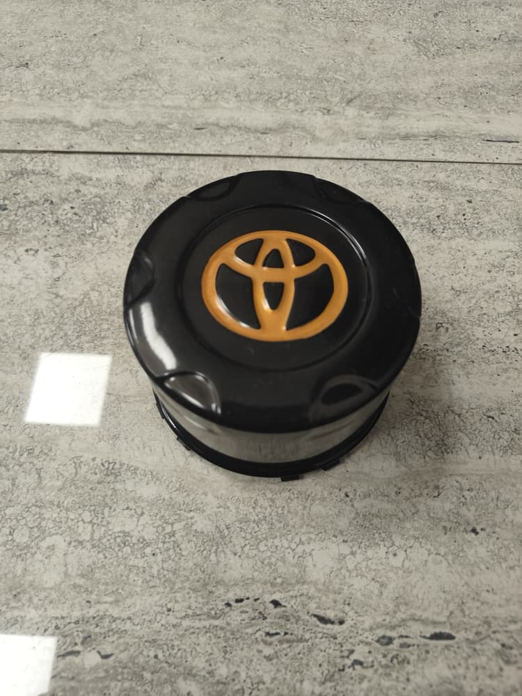 Wheel Cup – Toyota (Matte Black Aluminium)